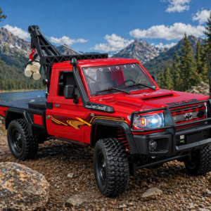 TOYOTA LANDCRUISER LC79 TOWIN GRUA ROJO